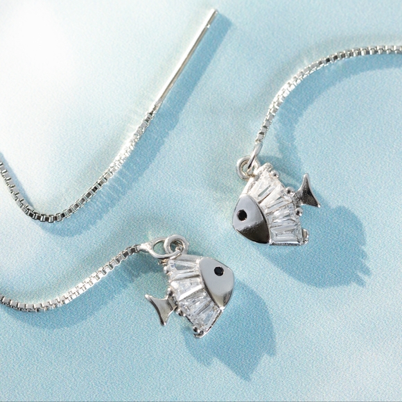 Other - Swimming Fish Earrings - Only 3 left